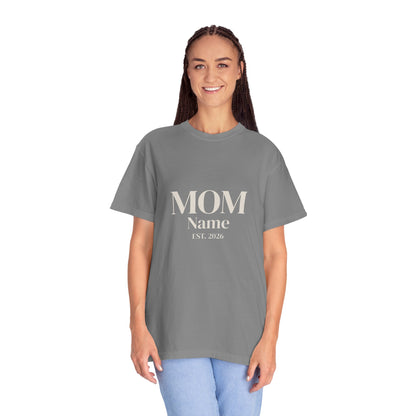Custom Mom Shirt — Name & Year