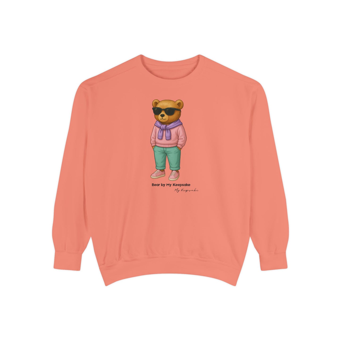 Sweatshirt Bear Streetwear – Pastel Bear Lady by My Keepsake