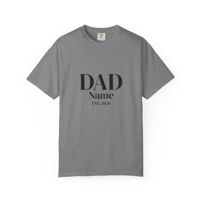 Custom Dad Shirt — Name & Year