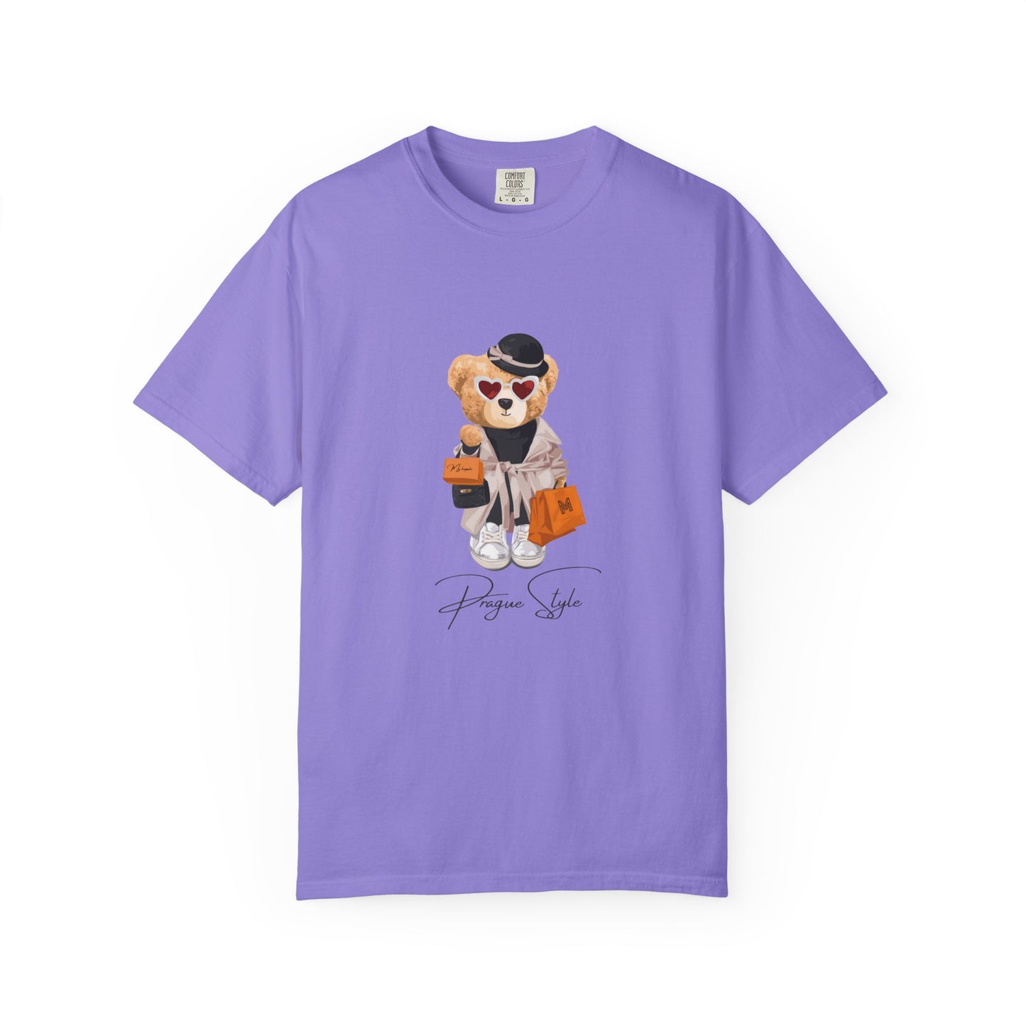Prague Style Bear Relaxed Fit T-Shirt