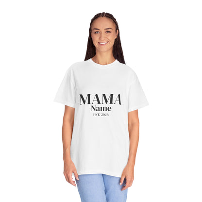 Custom Mama Shirt — Name & Year