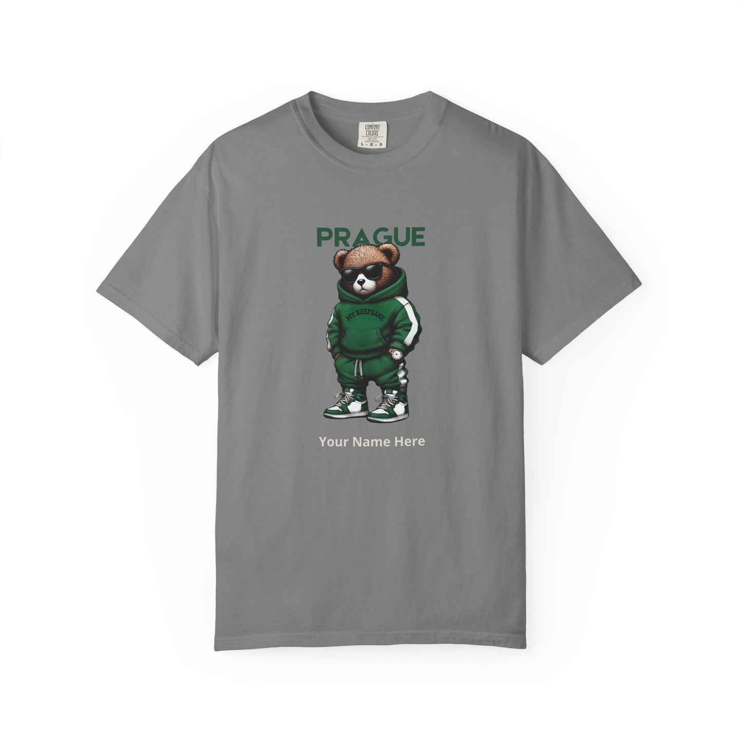 Personalized Prague Bear T-Shirt | Custom Name Tee