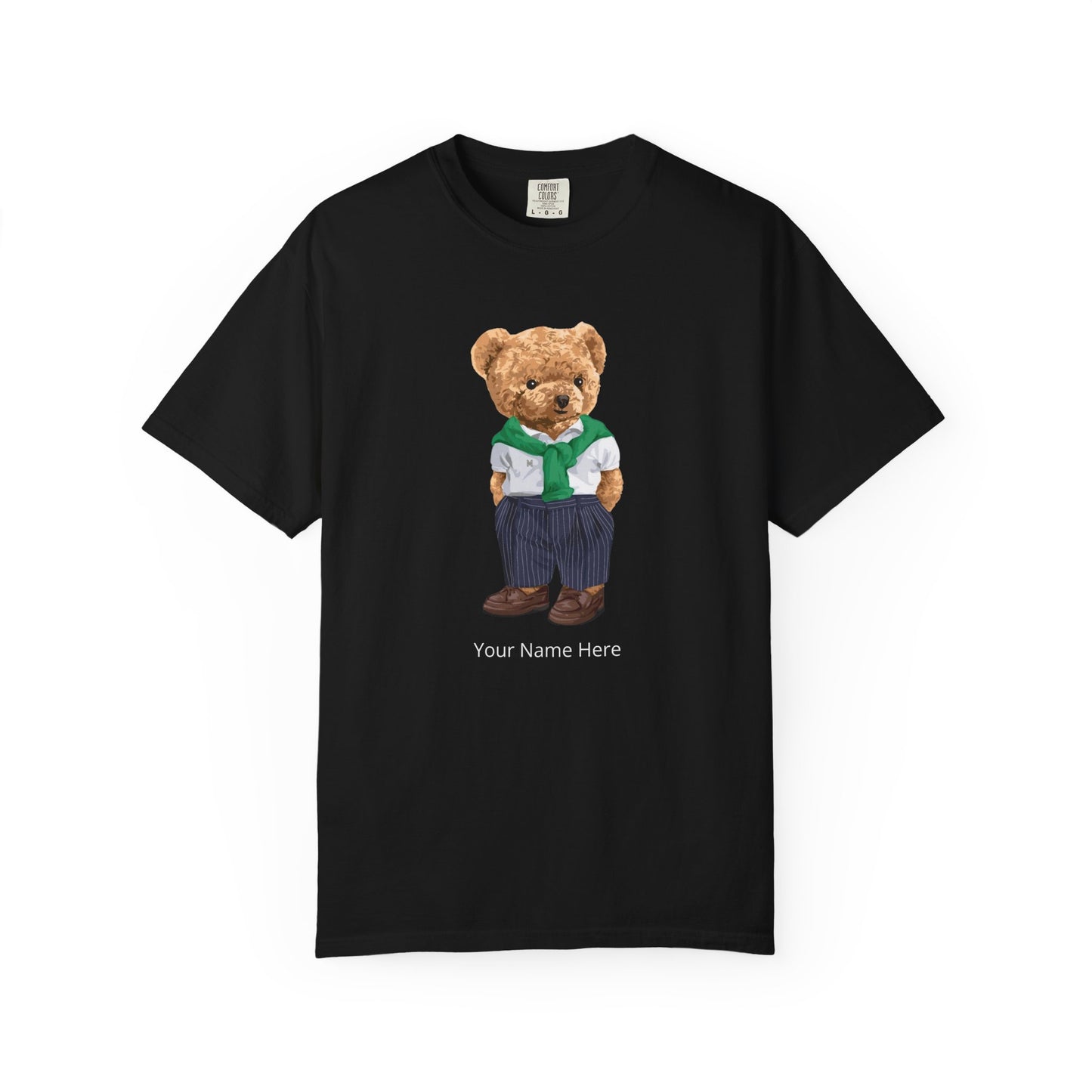 Street Bear T-Shirt – Personalized Name Cute Tee