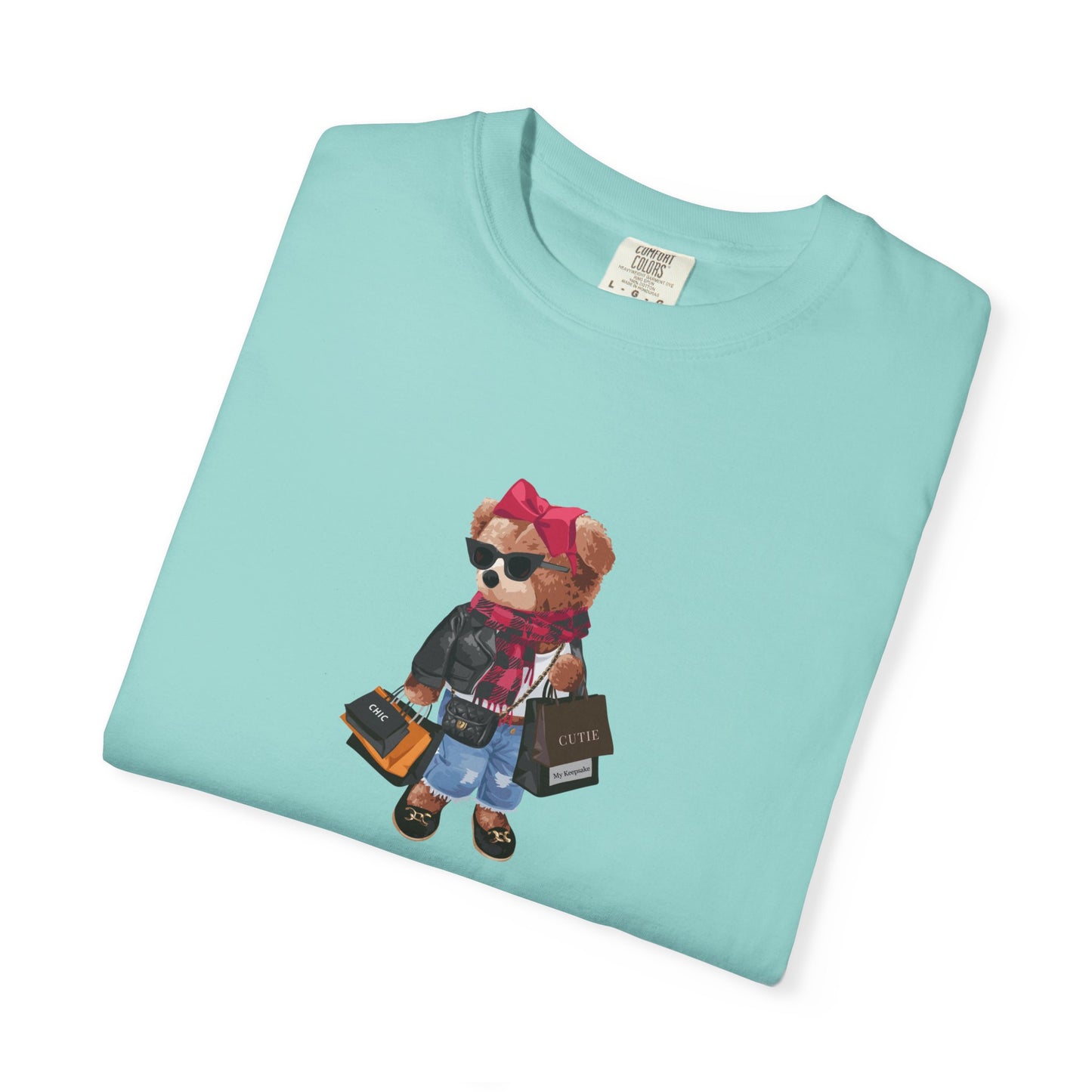 Shopping Bear Unisex T-shirt - Perfect Gift for Shopaholics