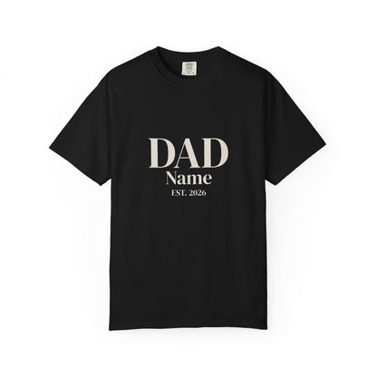 Custom Dad Shirt — Name & Year