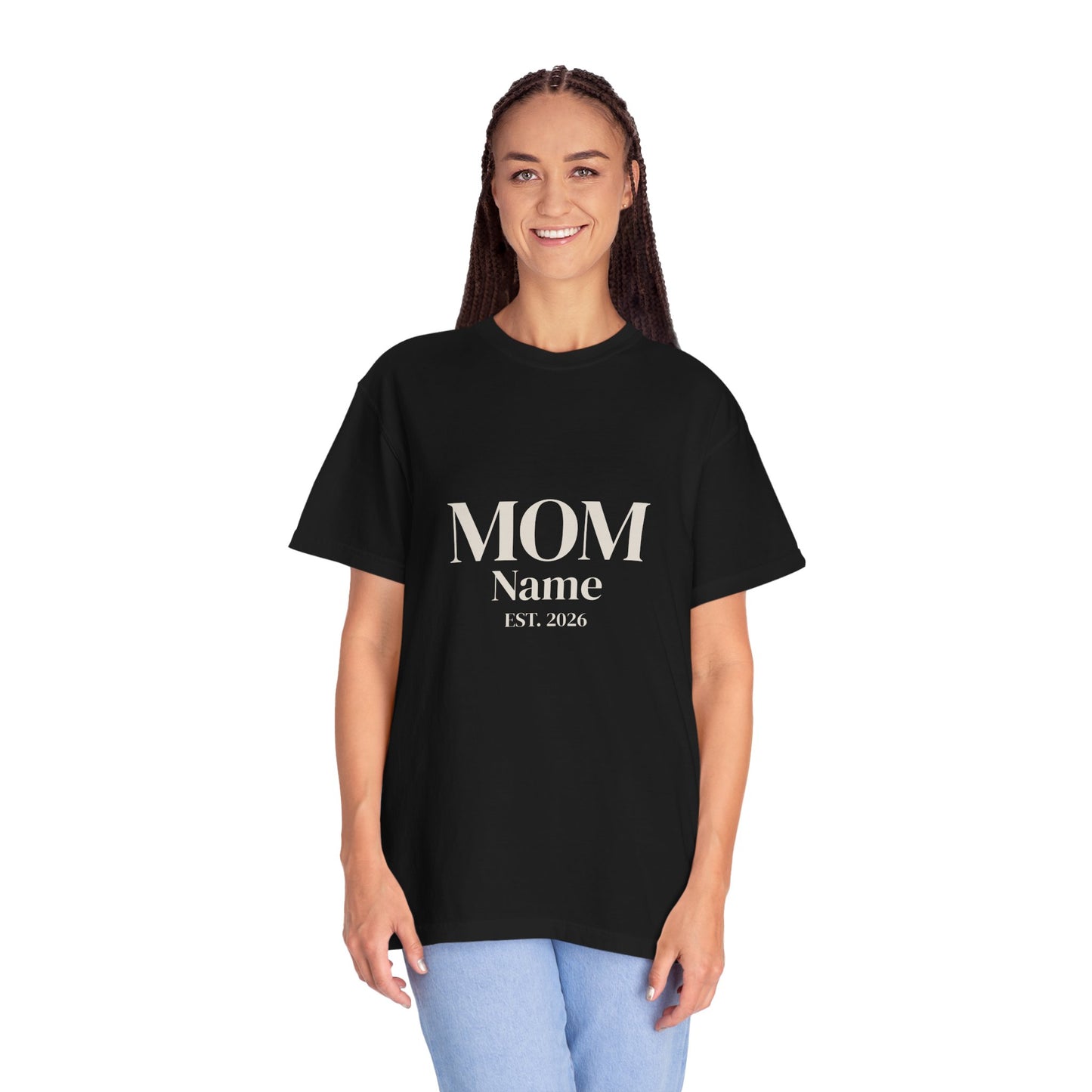 Custom Mom Shirt — Name & Year