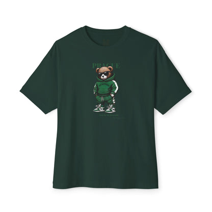 Unisex T-Shirt – Prague Green Bear by My Keepsake