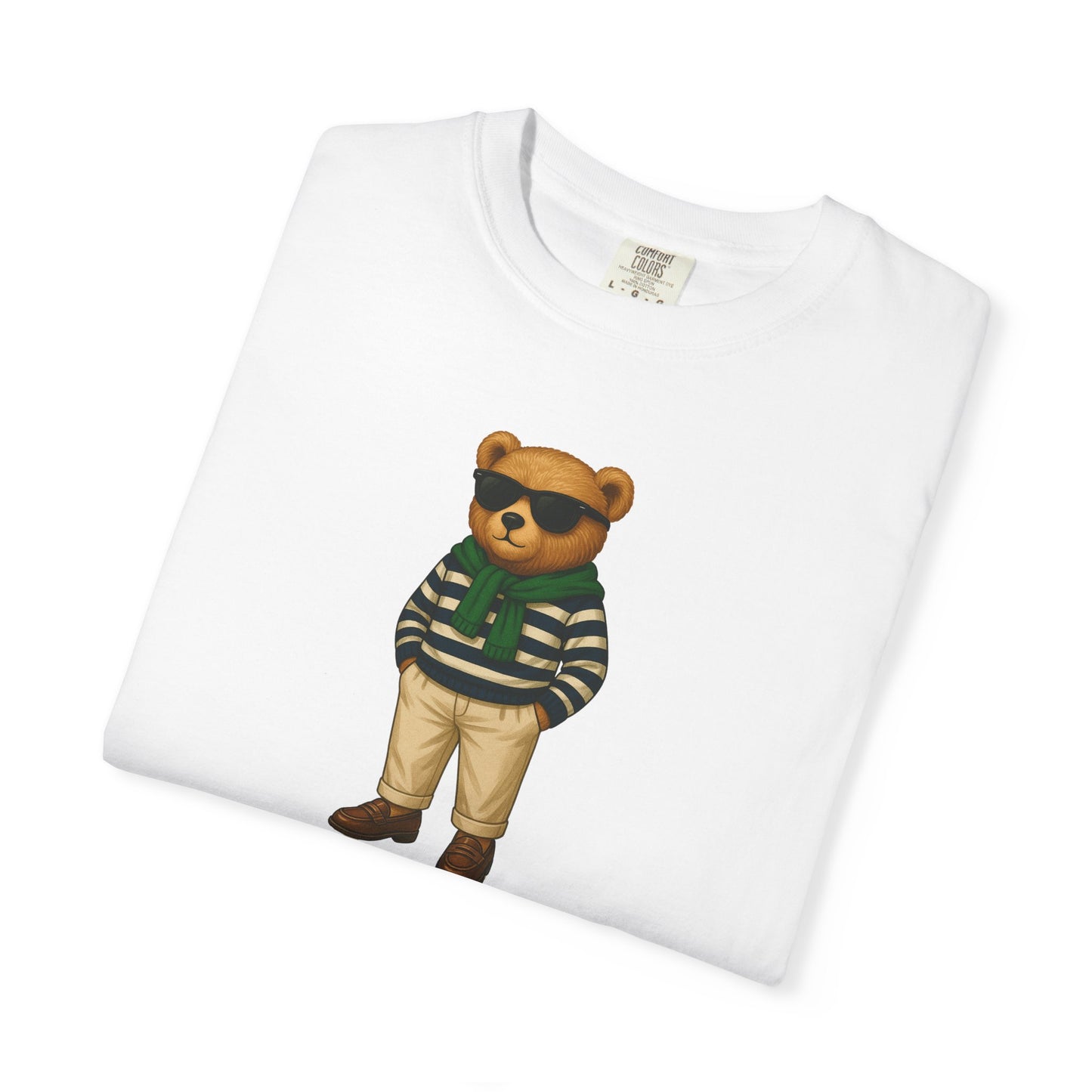 Unisex T-Shirt – Bear by My Keepsake, Green Streetwear Style