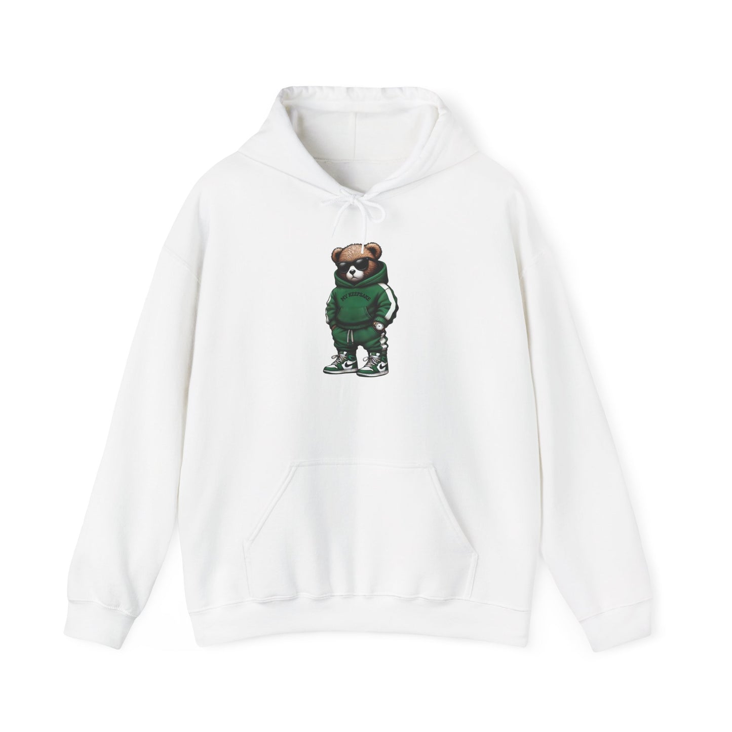 Streetwear Bear Hoodie | Unisex Graphic Hoodie | Aesthetic Cute Bear Sweatshirt