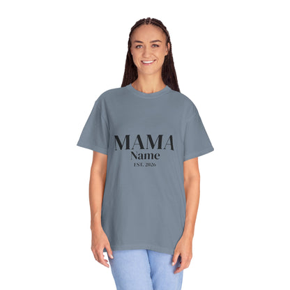 Custom Mama Shirt — Name & Year