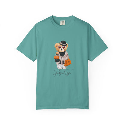Prague Style Bear Relaxed Fit T-Shirt