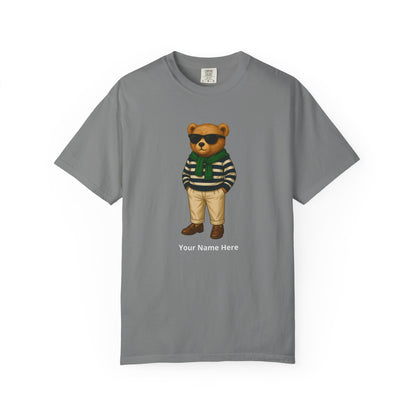 City Bear T-Shirt – Personalized Name Cute Tee