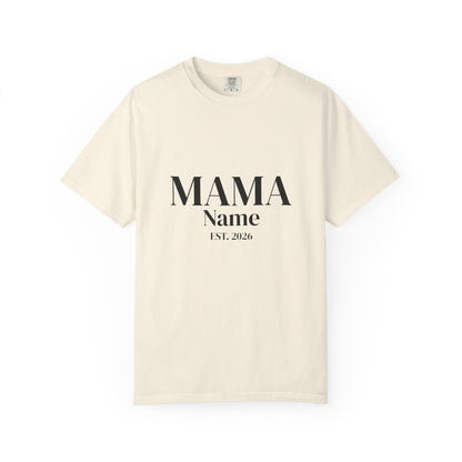 Custom Mama Shirt — Name & Year
