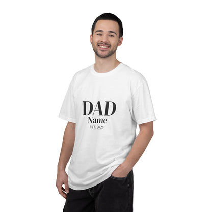Custom Dad Shirt — Name & Year