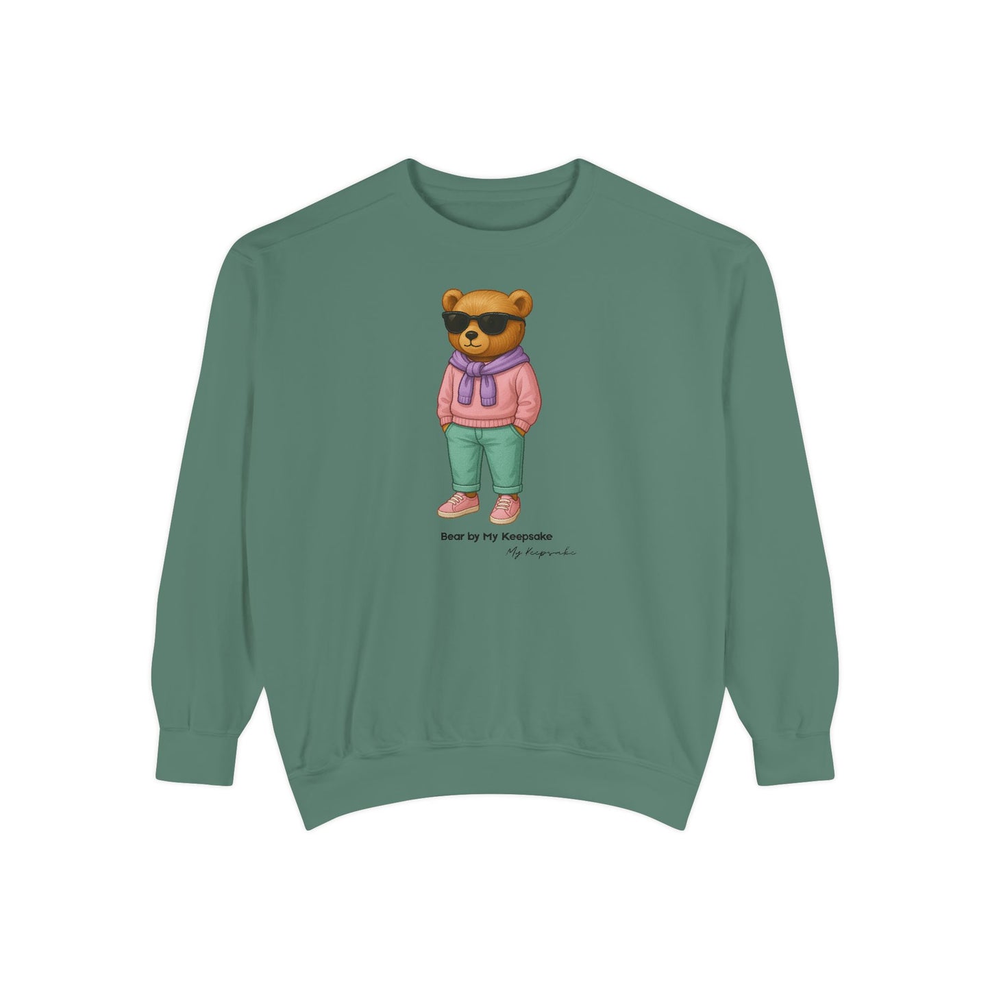 Sweatshirt Bear Streetwear – Pastel Bear Lady by My Keepsake