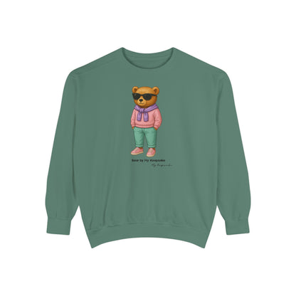 Sweatshirt Bear Streetwear – Pastel Bear Lady by My Keepsake