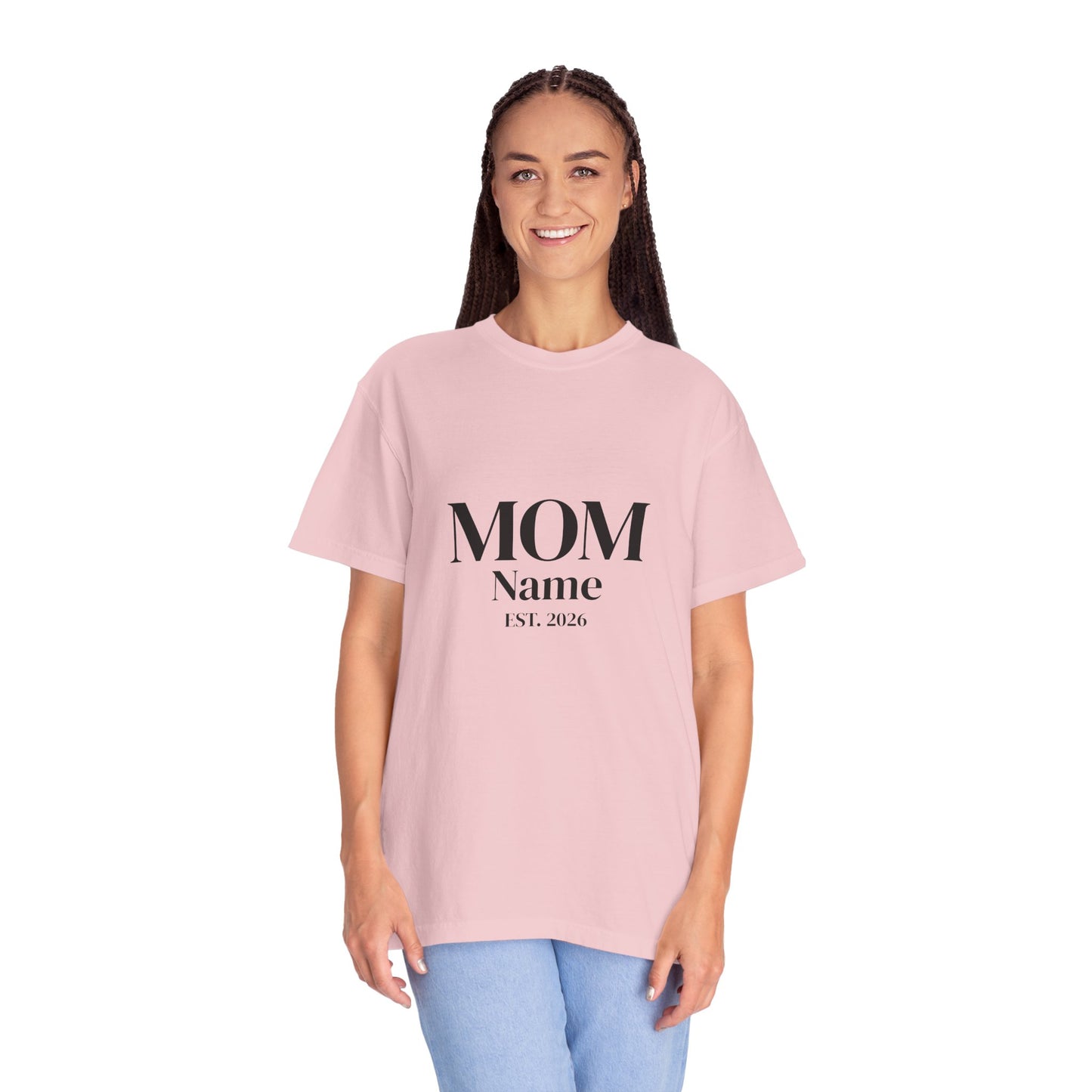 Custom Mom Shirt — Name & Year
