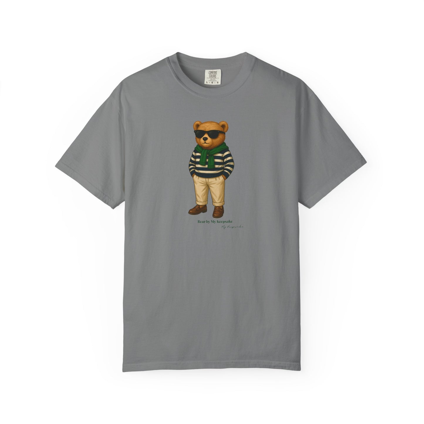 Unisex T-Shirt – Bear by My Keepsake, Green Streetwear Style