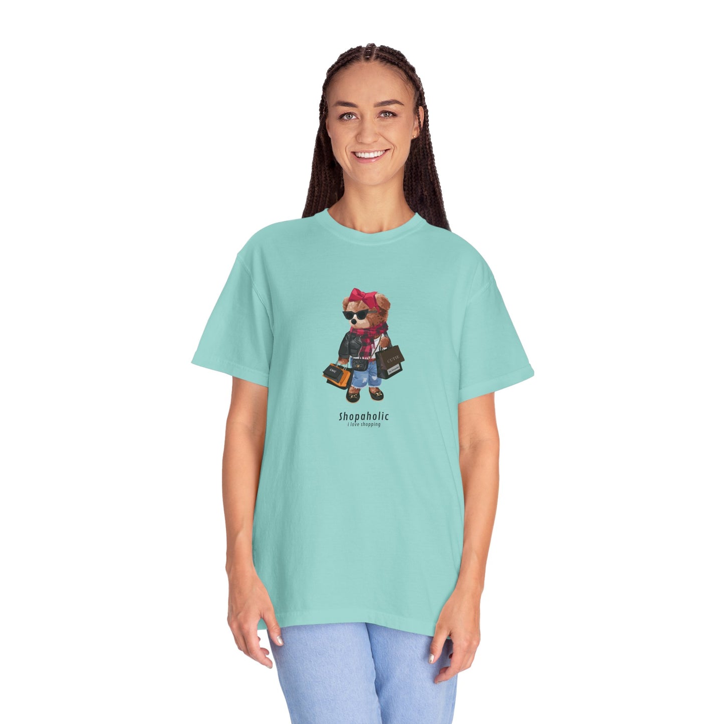 Shopping Bear Unisex T-shirt - Perfect Gift for Shopaholics