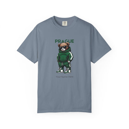 Personalized Prague Bear T-Shirt | Custom Name Tee
