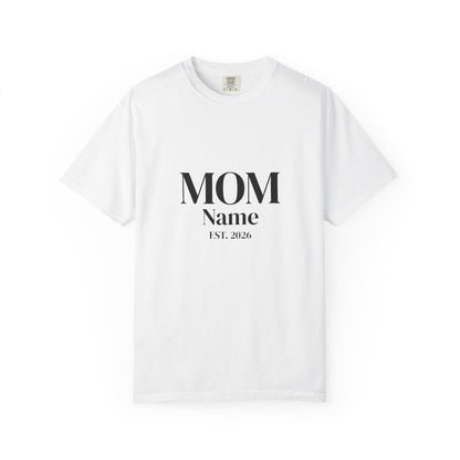 Custom Mom Shirt — Name & Year