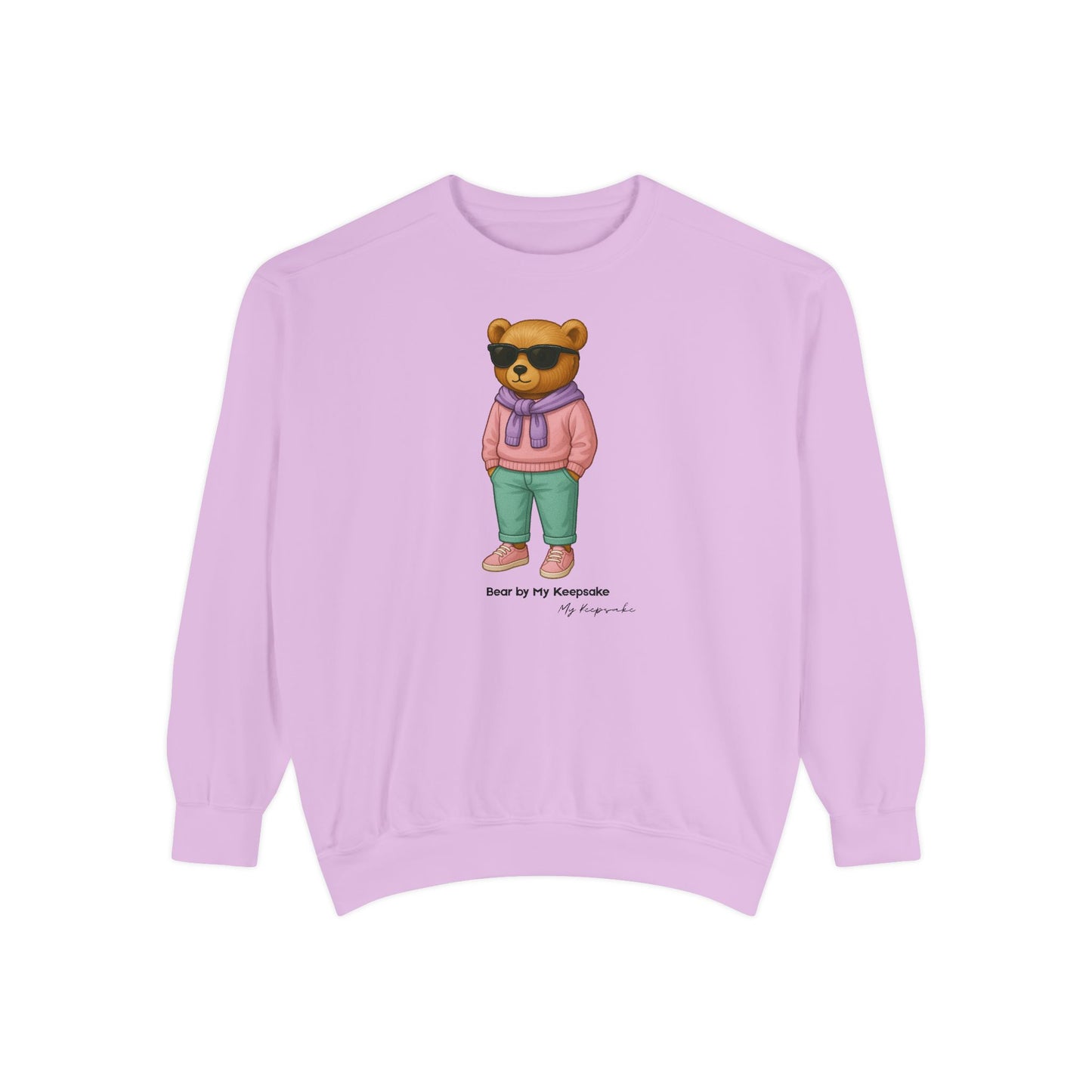 Sweatshirt Bear Streetwear – Pastel Bear Lady by My Keepsake