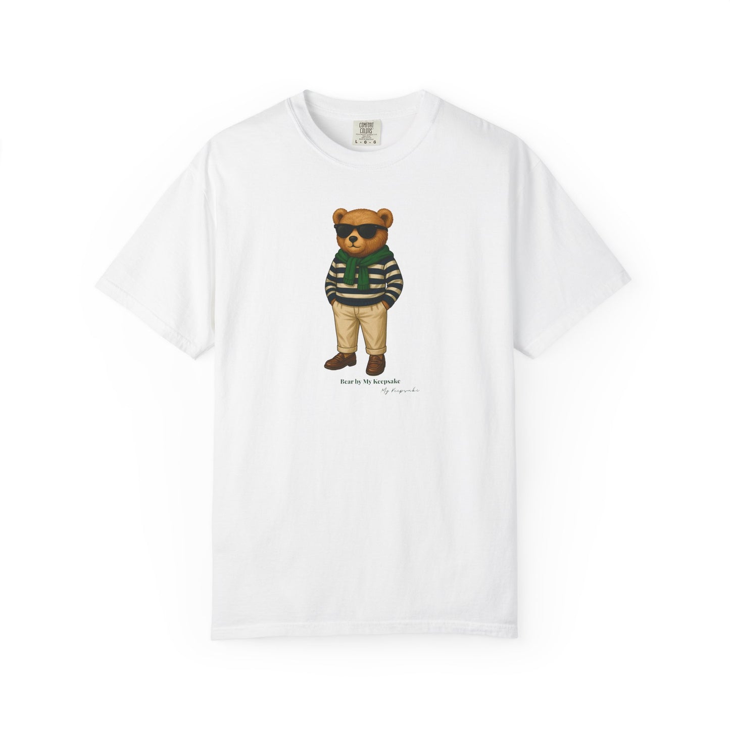 Unisex T-Shirt – Bear by My Keepsake, Green Streetwear Style