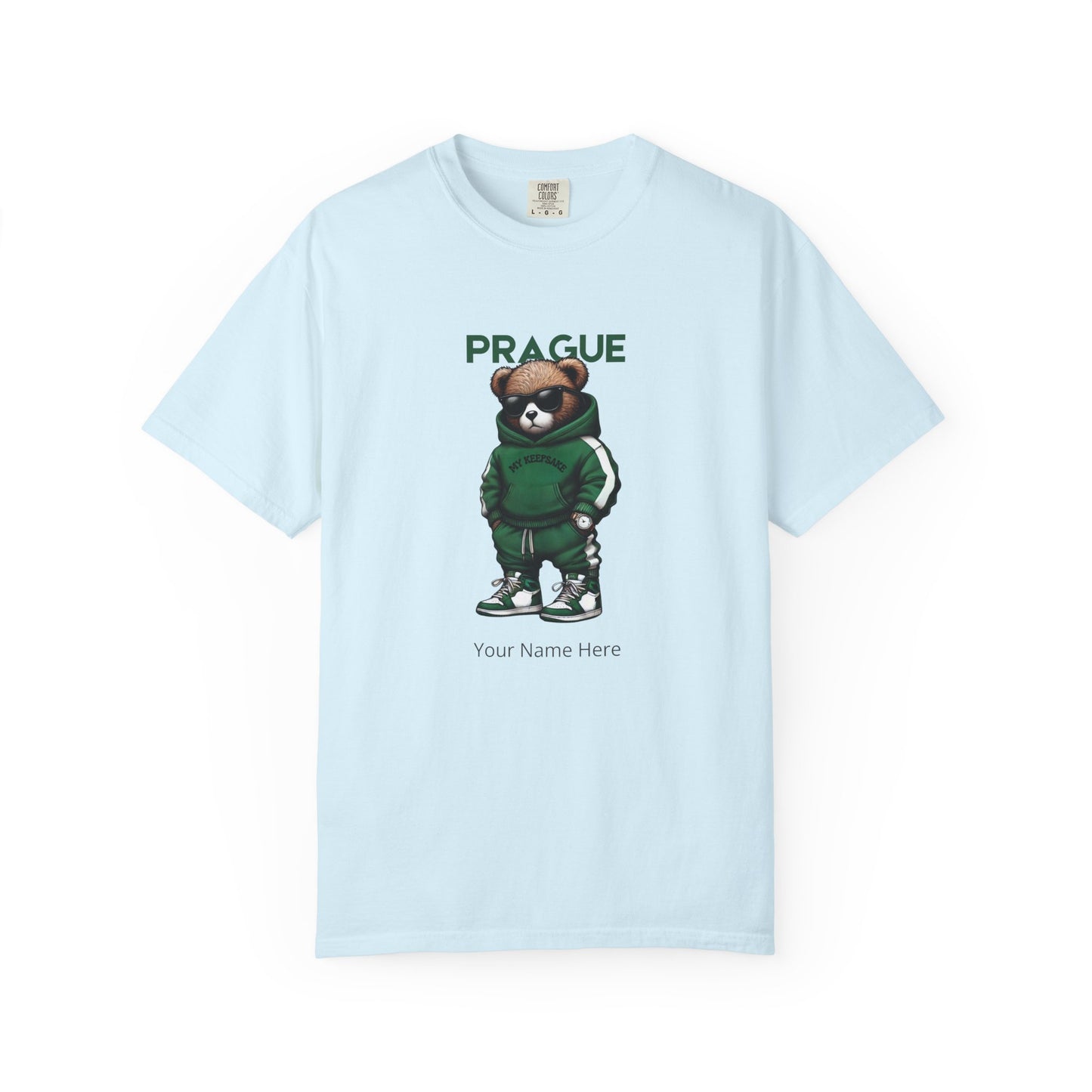Personalized Prague Bear T-Shirt | Custom Name Tee