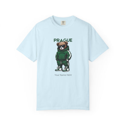 Personalized Prague Bear T-Shirt | Custom Name Tee