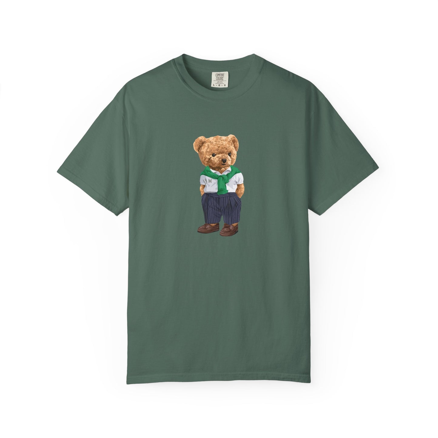 Unisex T-Shirt Street & Bear – Stylish Green Bear