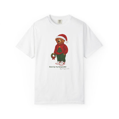 Cozy Christmas Bear Unisex T-Shirt