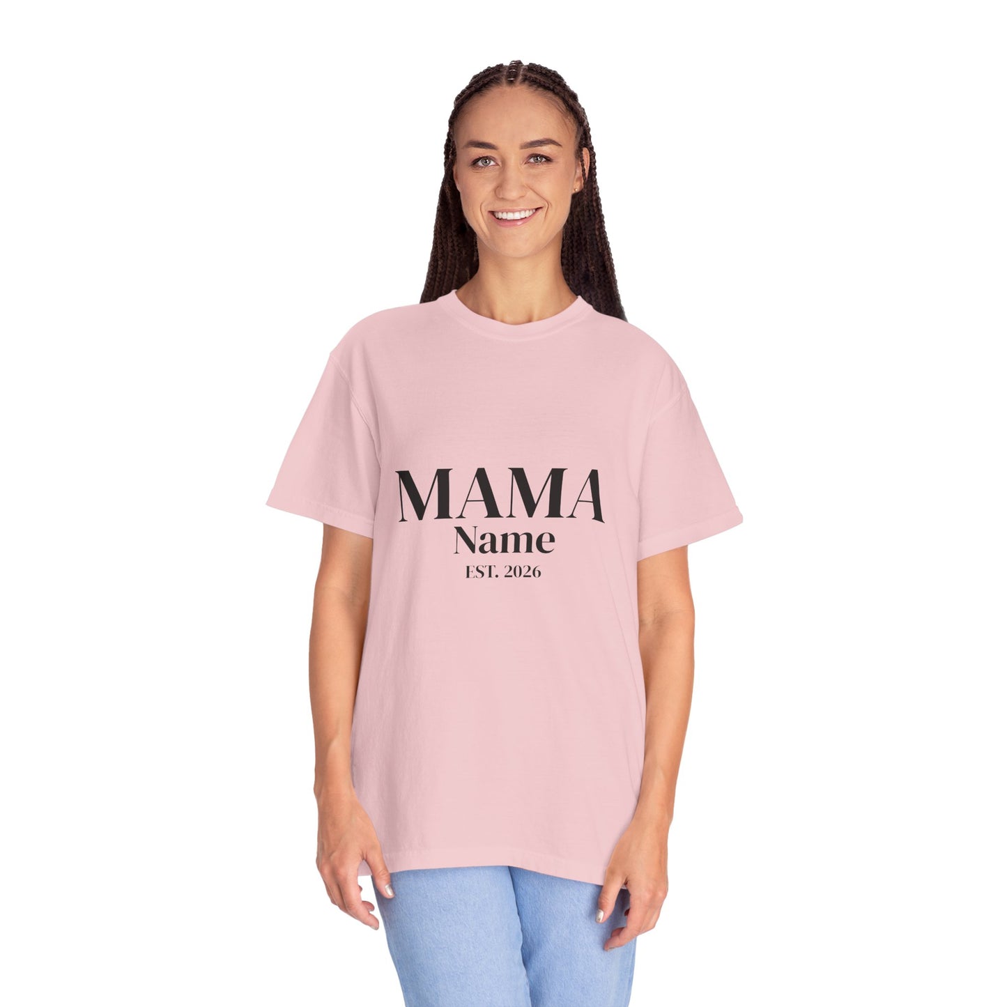 Custom Mama Shirt — Name & Year
