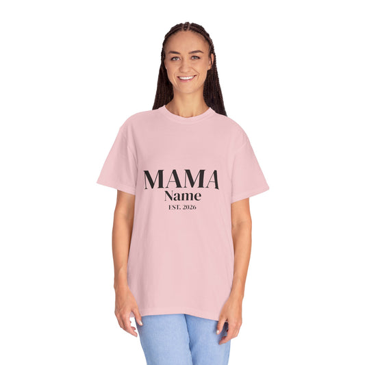 Custom Mama Shirt — Name & Year
