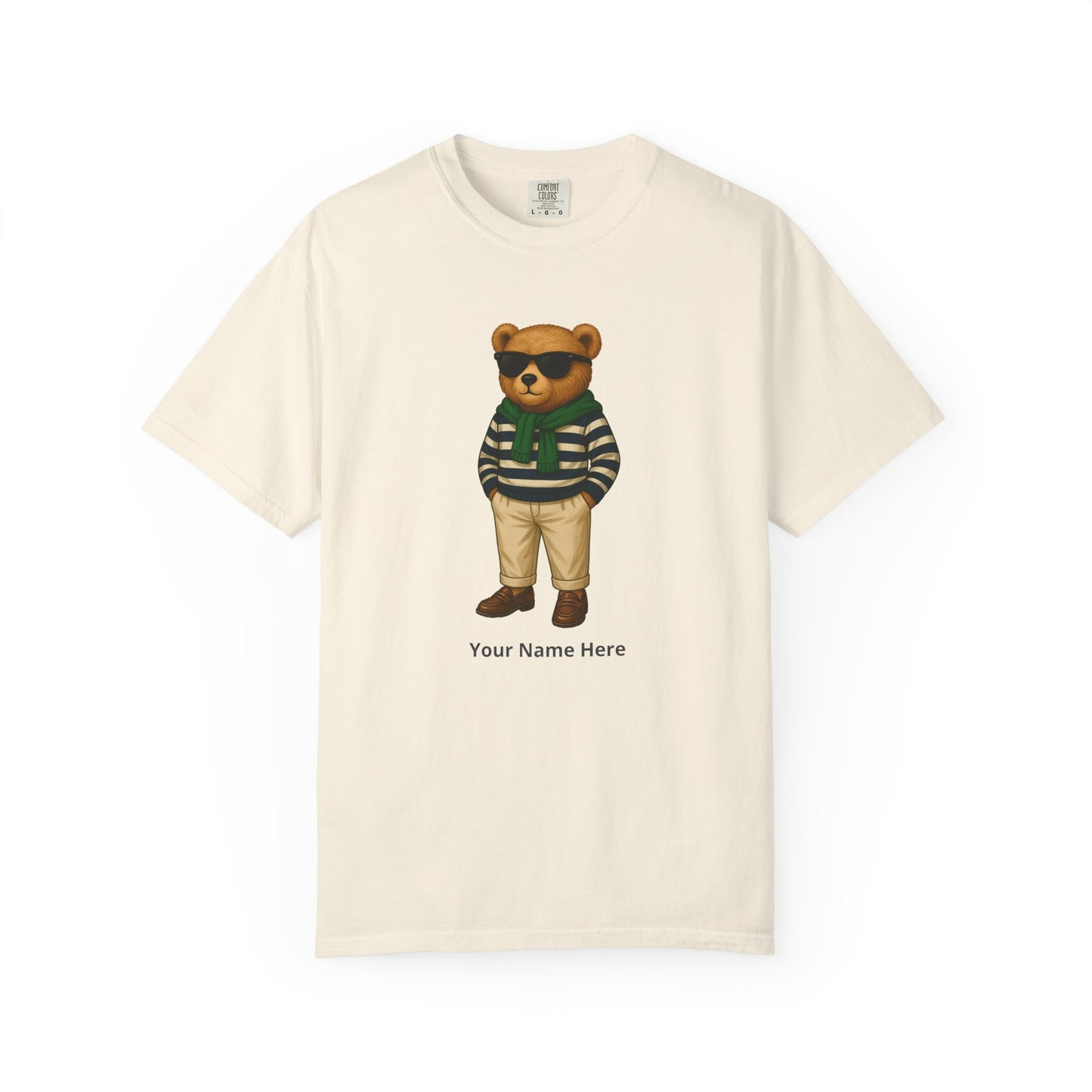City Bear T-Shirt – Personalized Name Cute Tee