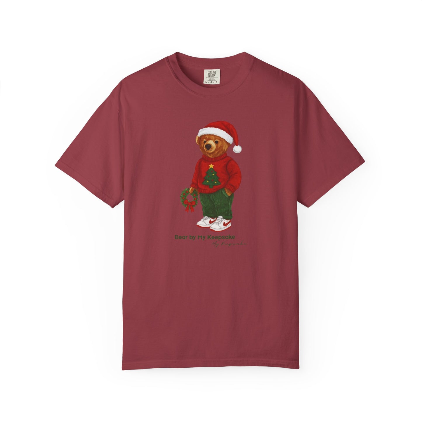 Cozy Christmas Bear Unisex T-Shirt