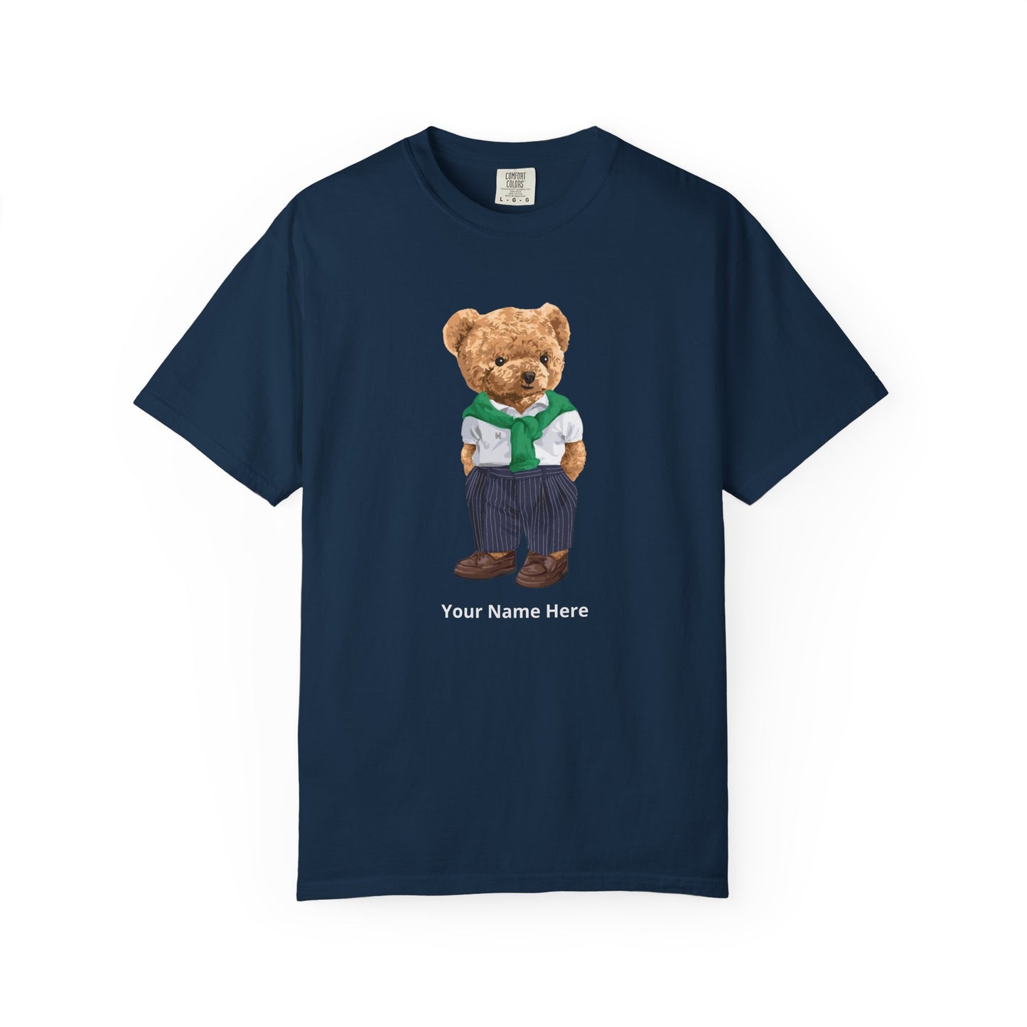 Street Bear T-Shirt – Personalized Name Cute Tee