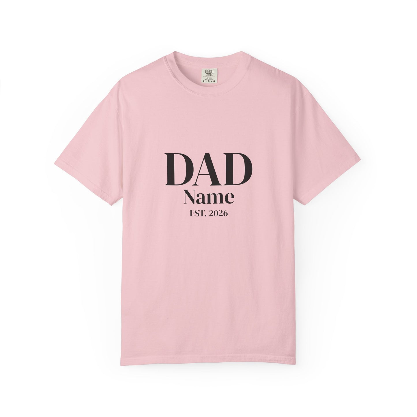 Custom Dad Shirt — Name & Year