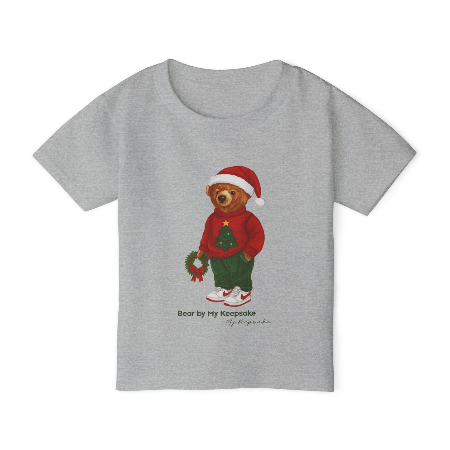 Cozy Christmas Bear Toddler T-Shirt