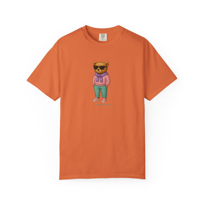 Unisex T-Shirt – Pink Hoodie Bear by My Keepsake
