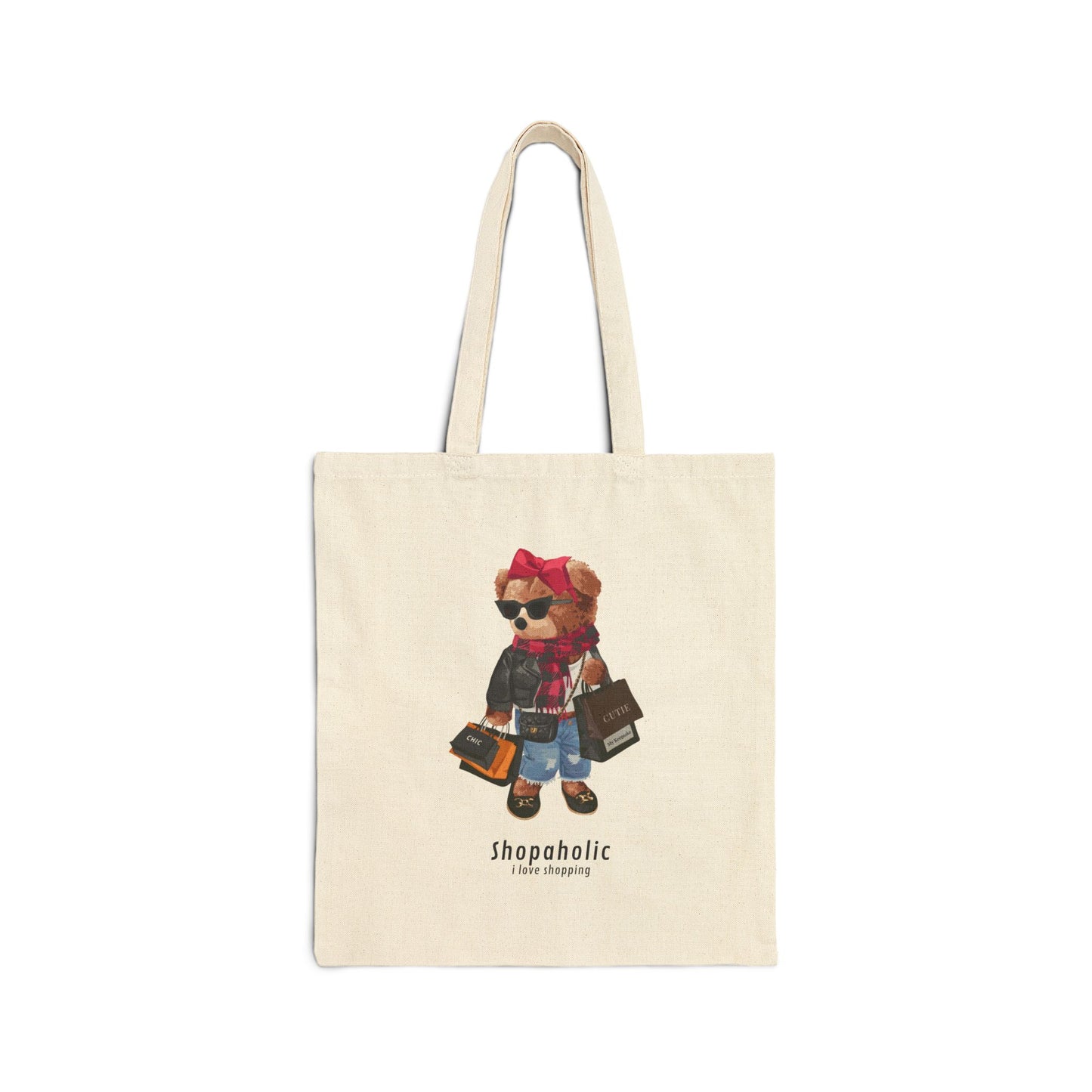 Tote Bag – Shopaholic Bear by My Keepsake