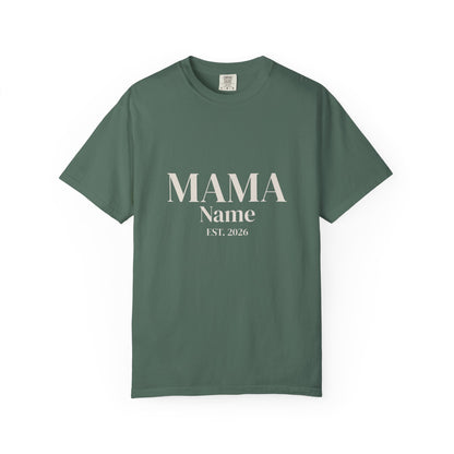 Custom Mama Shirt — Name & Year