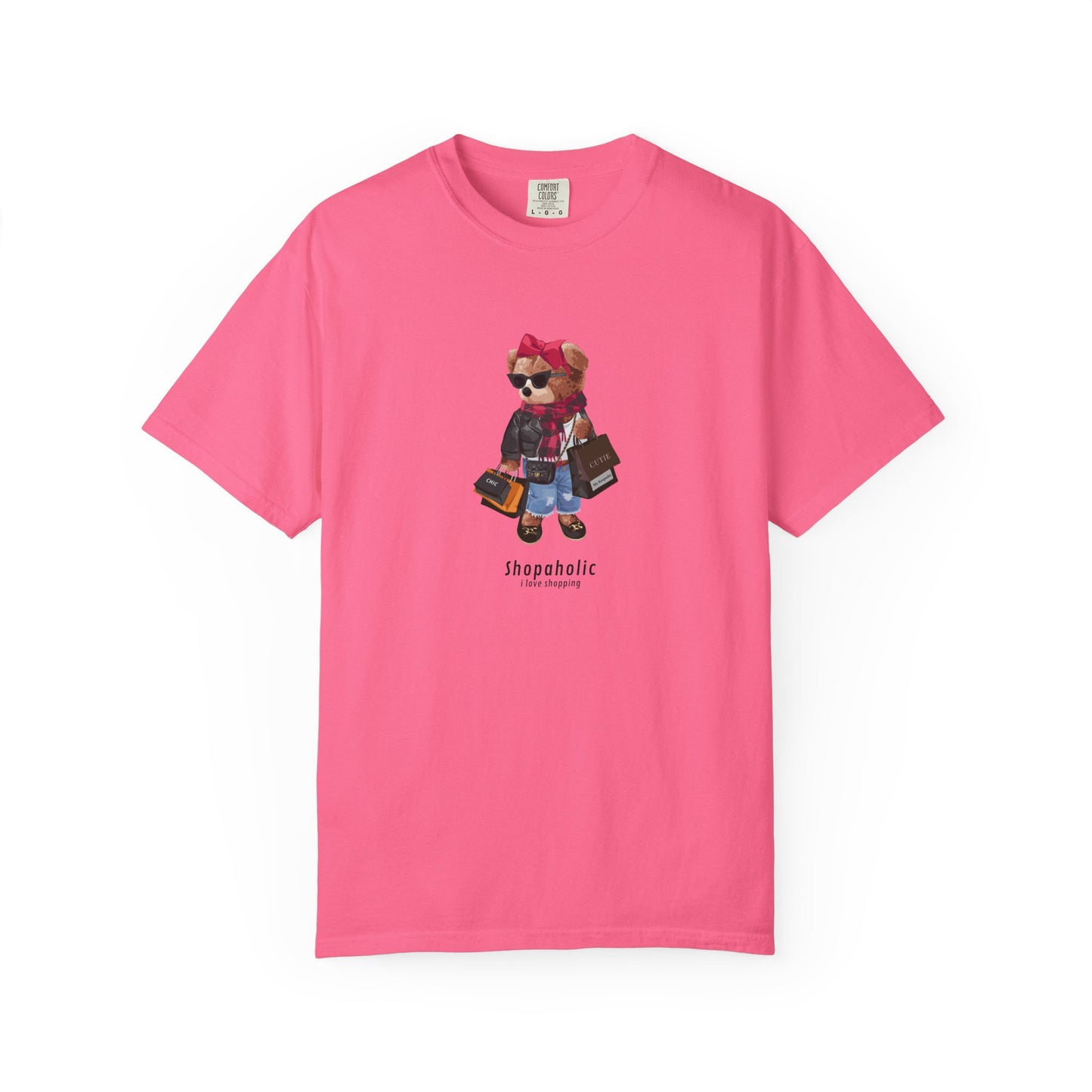 Shopping Bear Unisex T-shirt - Perfect Gift for Shopaholics