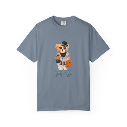 Prague Style Bear Relaxed Fit T-Shirt