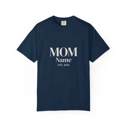 Custom Mom Shirt — Name & Year