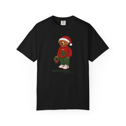 Cozy Christmas Bear Unisex T-Shirt
