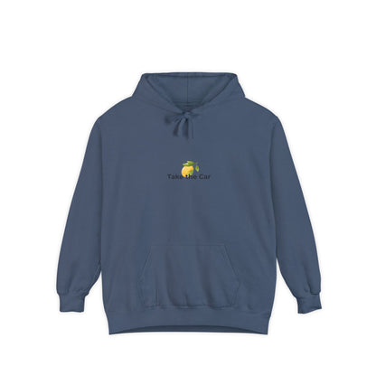 Vintage Car Lemon Tree Graphic Hoodie