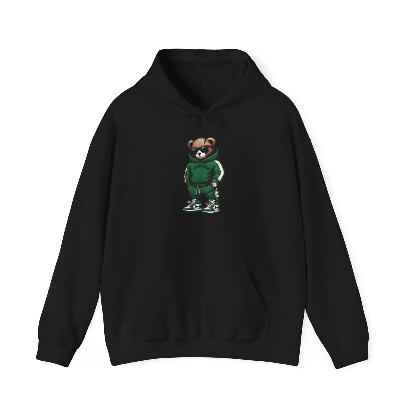 Streetwear Bear Hoodie | Unisex Graphic Hoodie | Aesthetic Cute Bear Sweatshirt