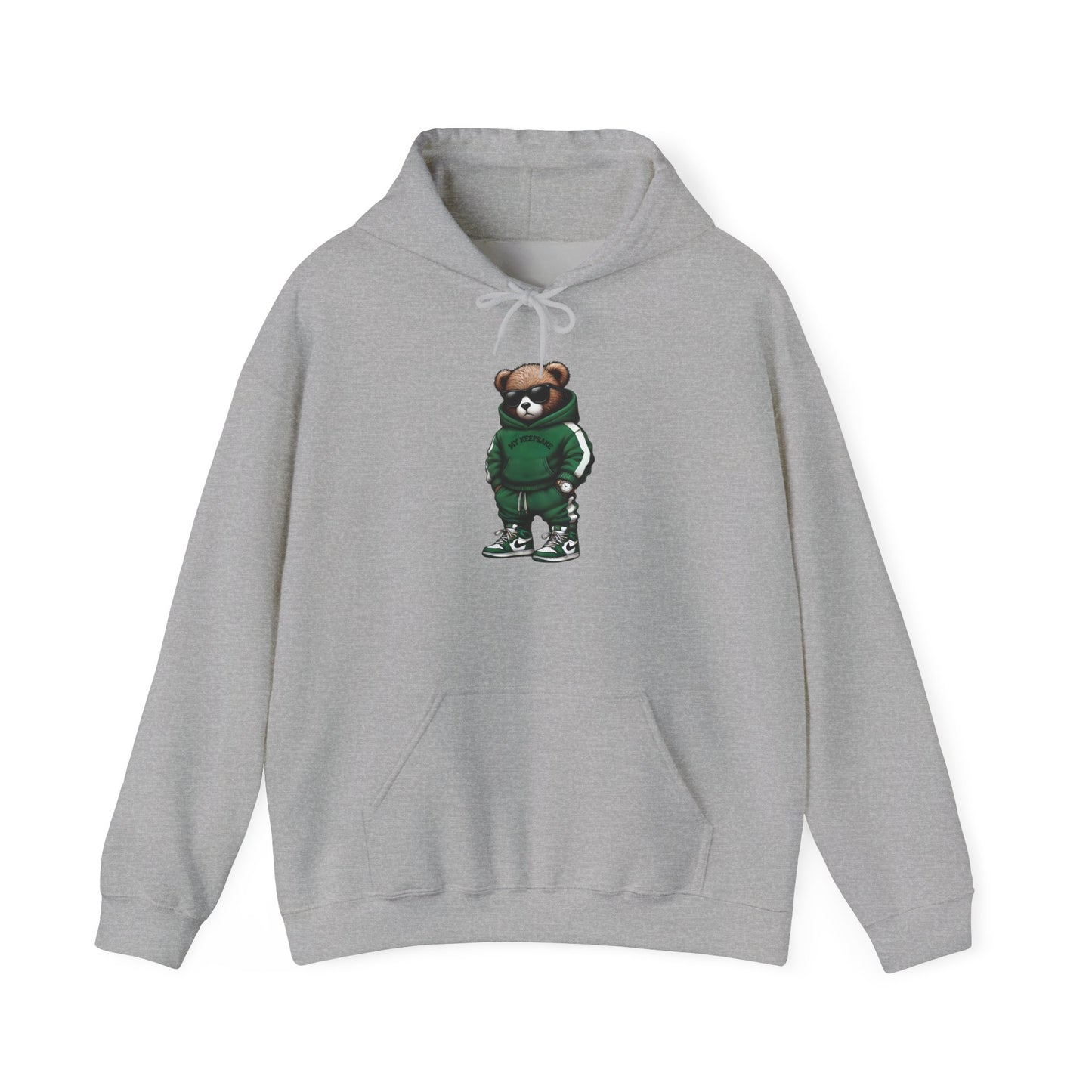 Streetwear Bear Hoodie | Unisex Graphic Hoodie | Aesthetic Cute Bear Sweatshirt