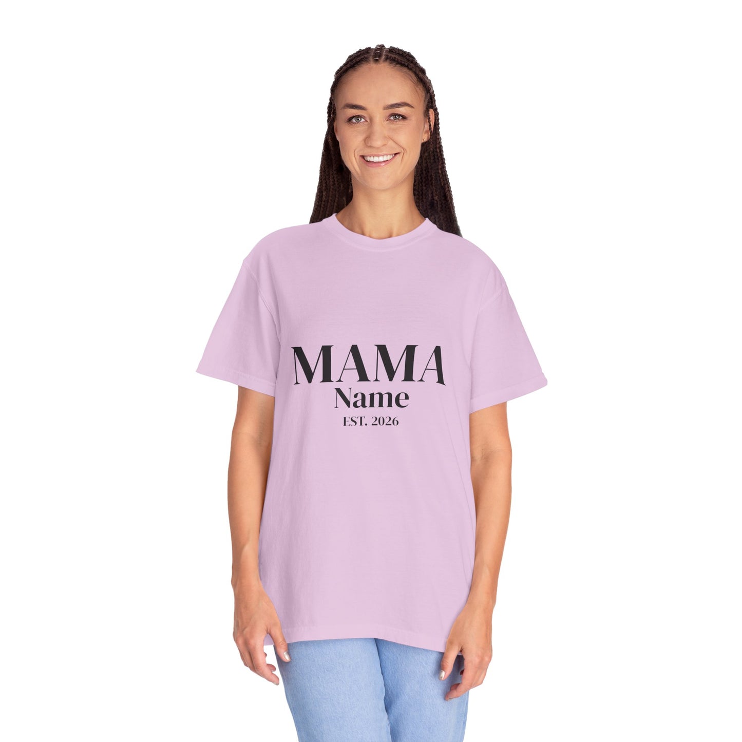 Custom Mama Shirt — Name & Year
