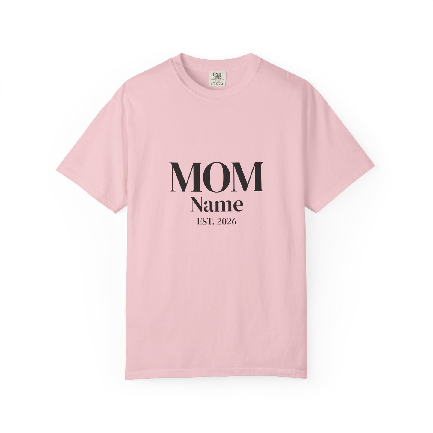 Custom Mom Shirt — Name & Year